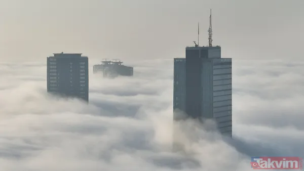 İstanbul'dan sis manzaraları... Köprüler kayboldu - 15
