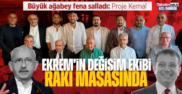 Ekrem’in ’değişim ekibi’ rakı masasında! Hikmet Çetin’den Kemal Kılıçdaroğlu’na sert sözler: CHP’yi sağa çeken proje...