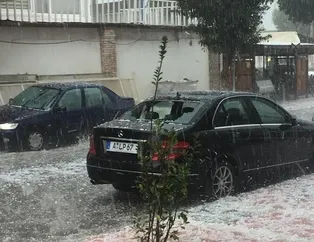 Mersin'i dolu vurdu!