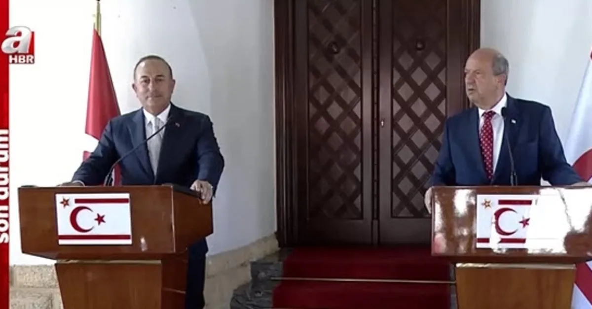 Bakan Çavuşoğlu'ndan çok sert Kıbrıs tepkisi: ''Yok sayıyoruz''