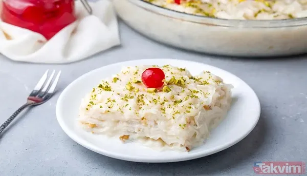 Bir de böyle deneyin! İftar sofralarının vazgeçilmezi: Lezzet cümbüşü güllaç tarifi - 4