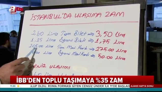 Yeni Akbil Fiyatlari Kac Tl 2020 Ogrenci Tam Abonman Aylik Ucreti Ne Kadar Oldu Iste Yeni Zamli Fiyatlar Videosunu Izle Takvim Tv