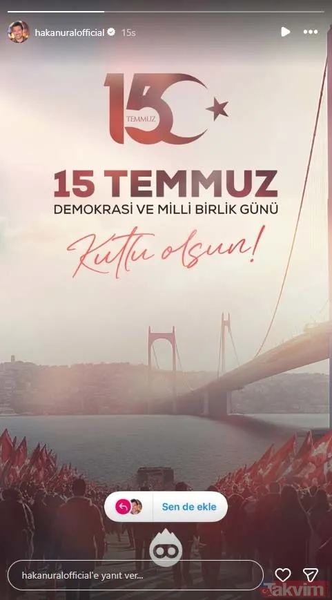 O kara geceyi unutmadılar! Ünlülerden 15 Temmuz mesajı: "Kim bu devleti bölmek isterse karşısında dimdik dururuz!" | Esra Erol, Müge Anlı, Sinan Akçıl... - 3