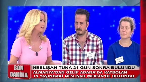 Müge Anlı ile Tatlı Sert'te son dakika gelişmesi! Kaybolan Neslişah Tuna 21 gün sonra Mersin'de bulundu!-1