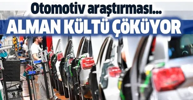 Almanlar, otomotiv gücünü kaybediyor