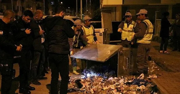 Antalya Kepez’de çöp kutusundan AK Parti mühürlü oy pusulası çıktı