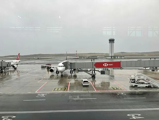 Hava ulaşımına fırtına engeli! THY'nin 6 uçağı lodos nedeniyle İstanbul'dan başka havalimanlarına yönlendirildi-3