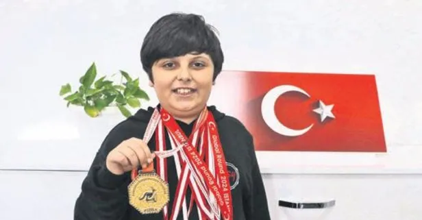 Öner yener! 10 yaşındaki Çınar matematikte birinci oldu