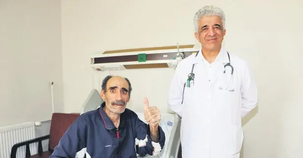 Akciğerden 30 santimlik ve 3.5 kiloluk kitle çıktı