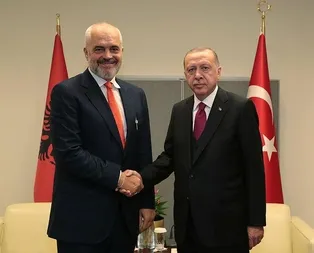 Başkan Erdoğan, Arnavutluk Başbakanı Ramayı kabul etti