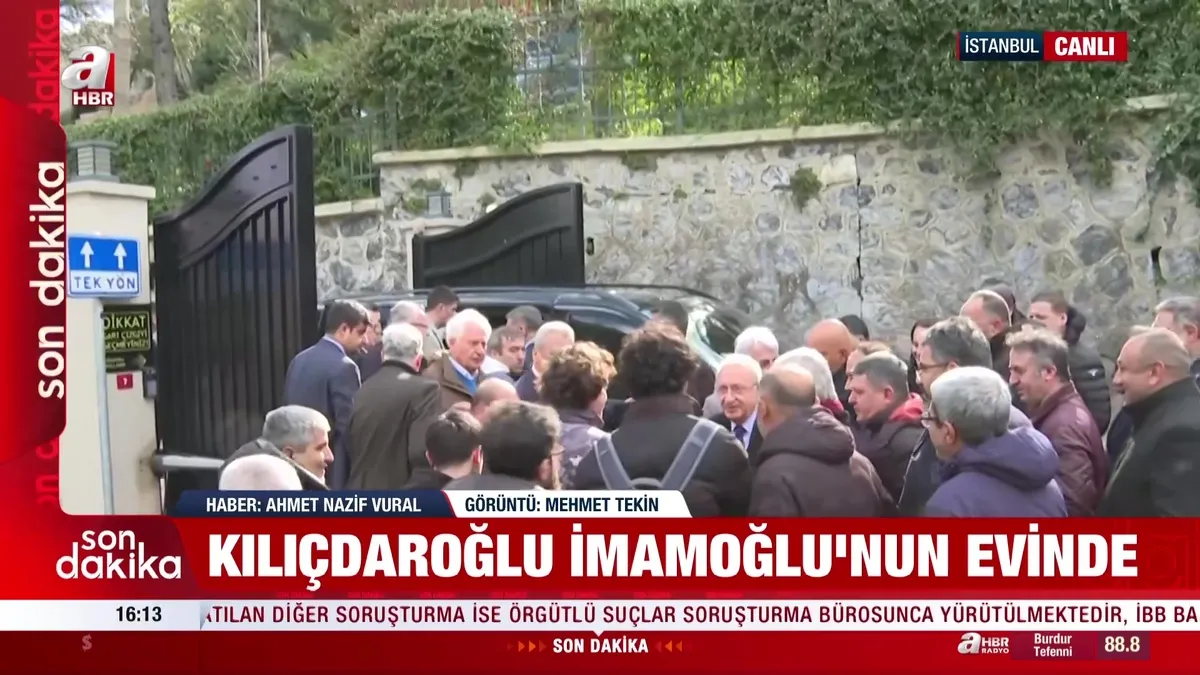 Kılıçdaroğlu İmamoğlu'nun evinde!