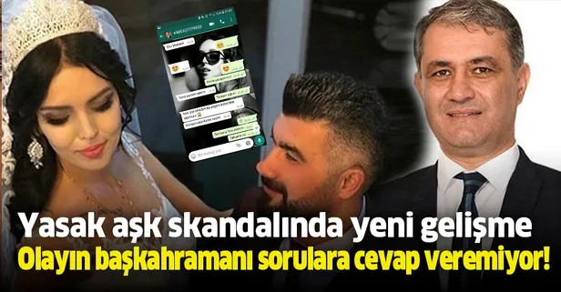 Skandal aşkın baş kahramanı sorulara cevap veremiyor