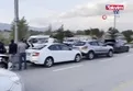 Zincirleme kazada 4 araç birbirine girdi