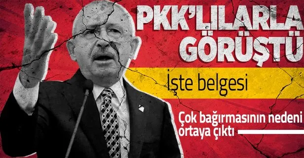 Kılıçdaroğlu PKK’lılarla görüştü
