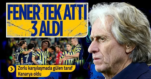 Fenerbahçe zorlu Sivasspor maçında 10 kişi kalmasına rağmen 3 puanı almayı başardı