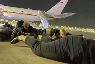 Almanya Başbakanı İsrail’den zor çıktı