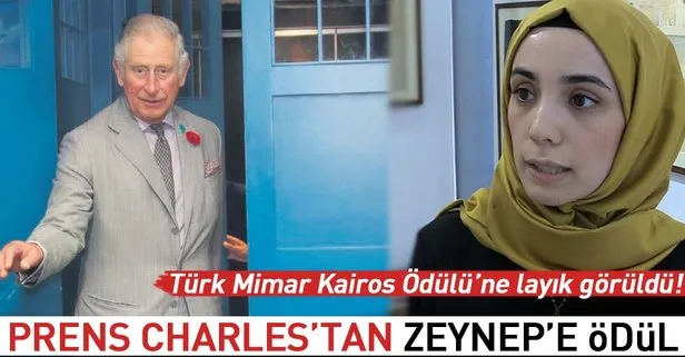 Prens Charles’tan Zeynep’e ödül