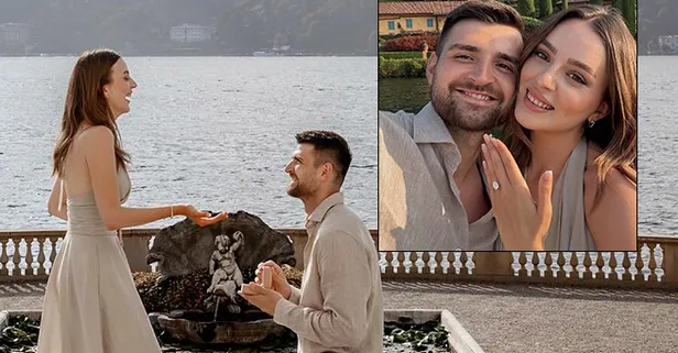 Ersin Destanoğlu evlilik yolunda ilk adımı attı! Romantik teklif sosyal medyayı salladı!