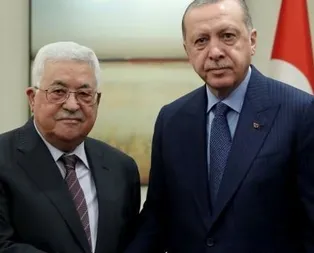 Başkan Erdoğan’dan Abbas’a destek telefonu