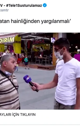 FETÖ tetikçisi TELE1'den alçak hareket! Başkan Erdoğan'ı "vatan haini" göstermeye çalıştılar!