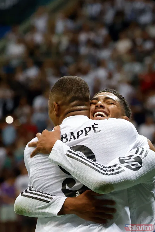UEFA Süper Kupa'da şampiyon Real Madrid! Mbappe siftah yaptı... Arda Güler 4. kupasını kaldırdı - 23
