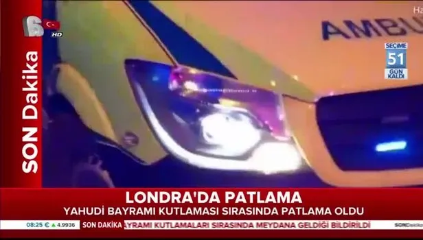 Londra'da patlama! Çok sayıda yaralı var