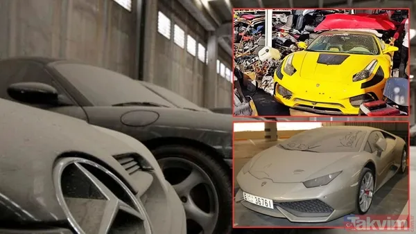 Dubai'de Pahalı Otomobillerin Terk Edilmesi Şehrin Lüks Tüketim Kültürünün Ve Mali Yönetim Hatalarının Acı Bir Gerçeğidir. İşte Ferrari Ve Lamborghini'ler Dubai...