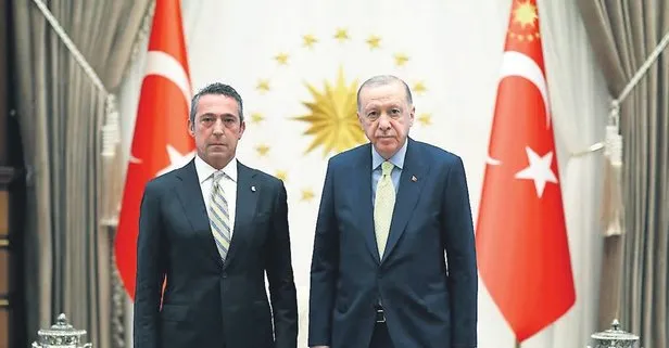Başkan Erdoğan Ali Koç’u kabul etti!