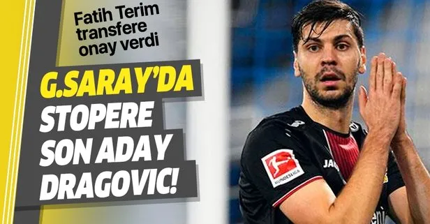 Galatasaray’da stopere son aday Dragovic! Fatih Terim onay verdi...