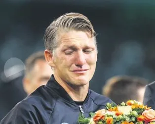 Schweinsteiger’in duygusal vedası