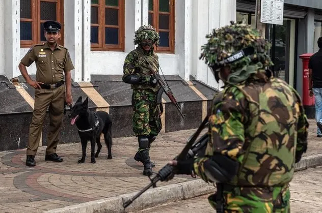 Son dakika: Sri Lanka'da silah sesleri