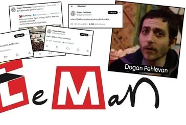 Leman Dergisi'nden büyük provokasyon | Peygamber Efendimize hakaret ettiler! TAKVİM İslam düşmanı alçak Dogan Pehlevan'ın dosyasını açtı