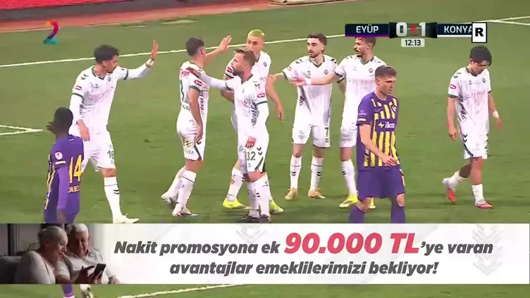 GOL |  İkas Eyüpspor 0-1 Tümosan Konyaspor