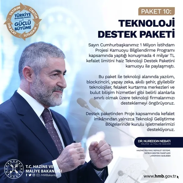 14 ayrı destek paketinde işletmelere EYT katkısı! Bakan Nureddin Nebati: 25 milyar TL'lik destek-24