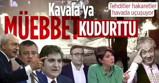 Osman Kavala ’Gezi’den ceza yedi CHP’liler yasta! Kılıçdaroğlu, Özgür Özel, Aykut Erdoğdu, Şirin Payzın ve Metin Uca’dan skandal ifadeler