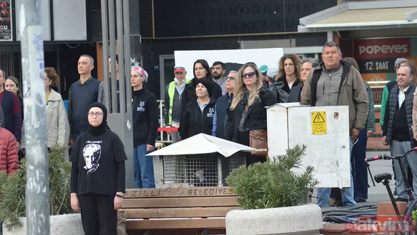 Saat 09.05'te hayat durdu! 81 ilde Atatürk'e saygı duruşu... - 3