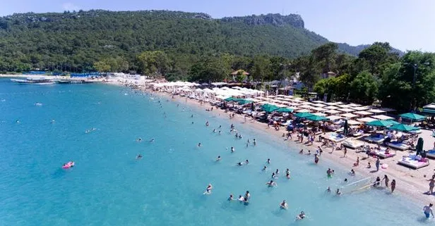 Antalya’nın Kemer ilçesi pandemi döneminde 1 milyon 100 bin turist ağırladı