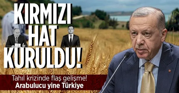 Tahıl krizinde kırmızı hat kuruldu!