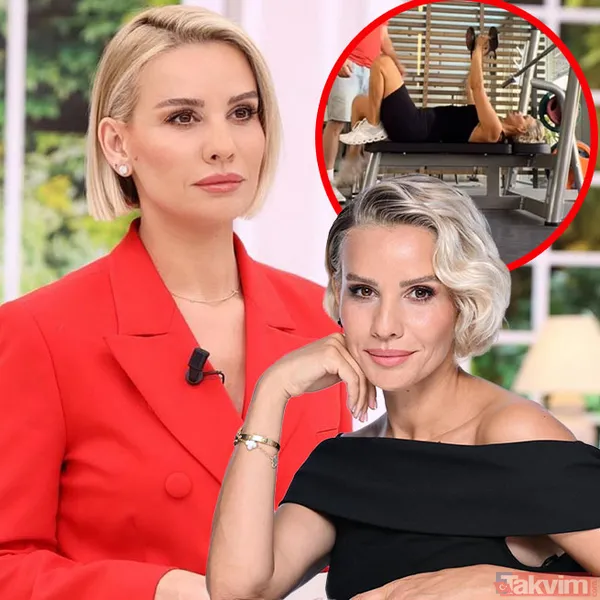 Esra Erol’un spor salonunda çekilen görüntüleri olay! Kim der 2 çocuk annesi! Onu ilk kez böyle göreceksiniz! - 1