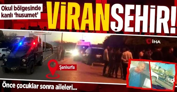 Şanlıurfa Viranşehir’deki okullar bölgesinde silahlı kavga! Ortalık savaş alanına döndü: 2 ölü çok sayıda yaralı var