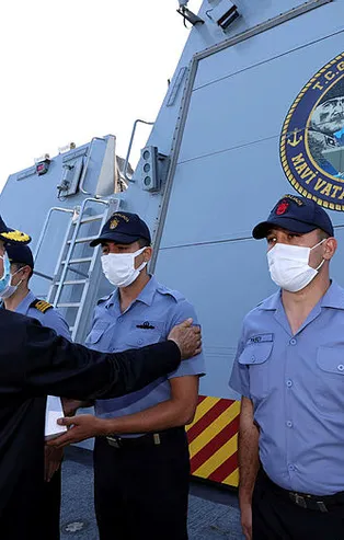 TCG Kınalıada'ya özel amblem! Anlamı çok büyük! Tarihte kurulan tüm Türk devletleri...