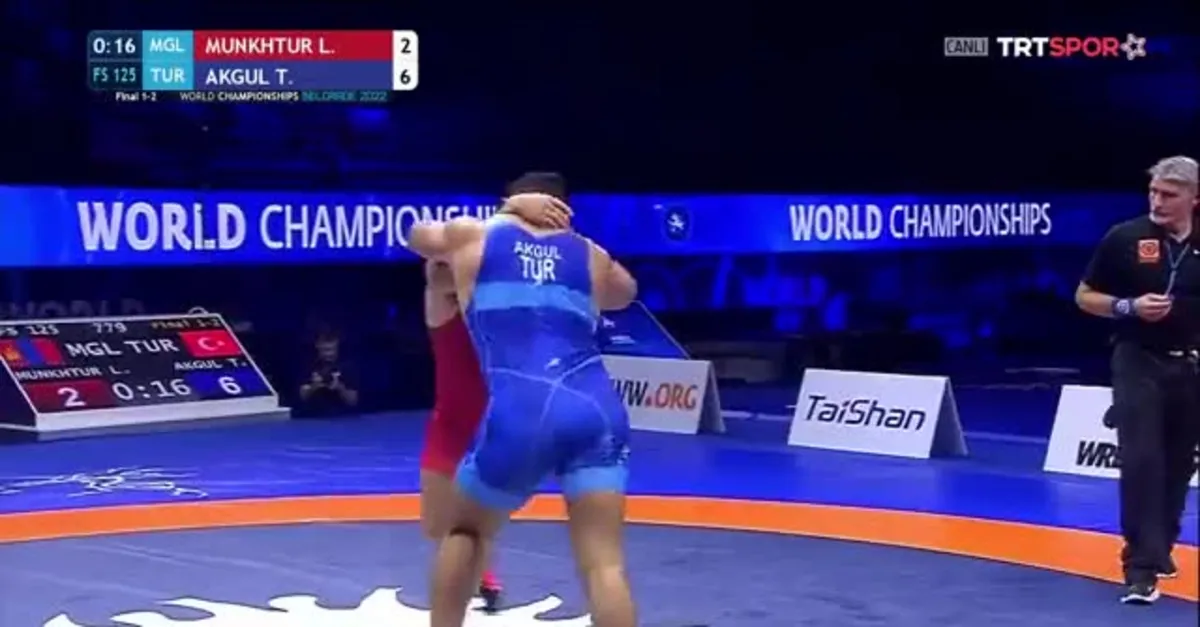 Bravo Taha Akgül! 3. kez dünya şampiyonu...