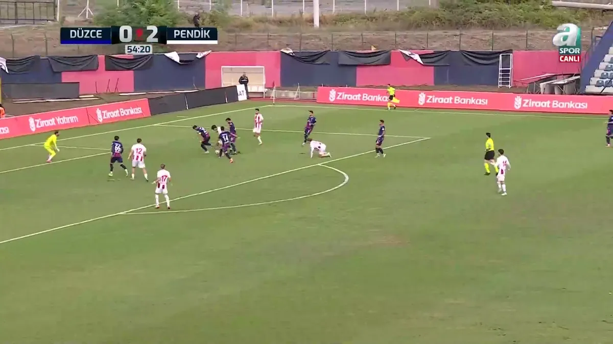 GOL: Düzcespor 0-3 A.G. Pendikspor