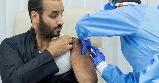 Prens Selman koronavirüs aşısı vurdurdu