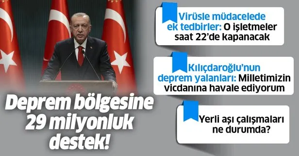 SON DAKİKA: Başkan Erdoğan’dan kabine toplantısı sonrası önemli mesajlar