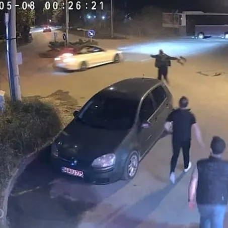 Drifte tabureli tepki!