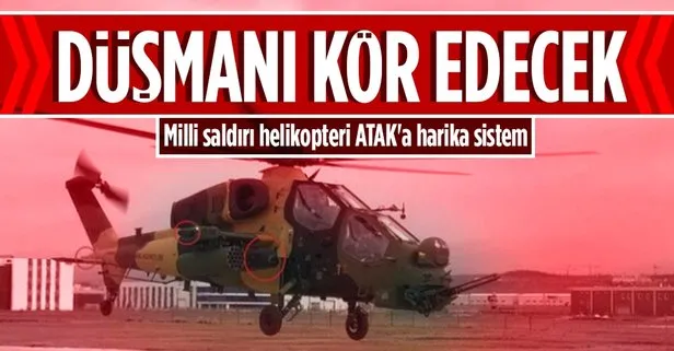 Milli saldırı helikopteri ATAK’a harika sistem