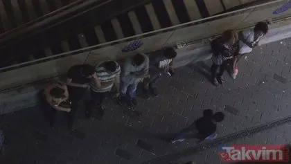Taksim Meydanı’nda fuhuş pazarlığı görüntülendi