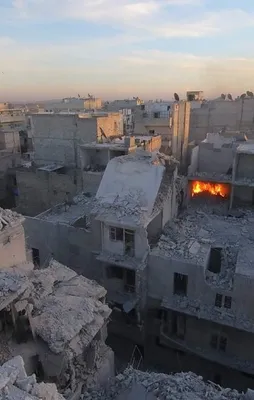 Katil Esed Halep'te sivilleri katlediyor!