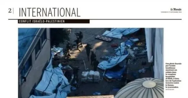 Fransız Le Monde’dan alçak manşet: Gazze’nin son sığınağı Şifa Hastanesi’nin düşüşü